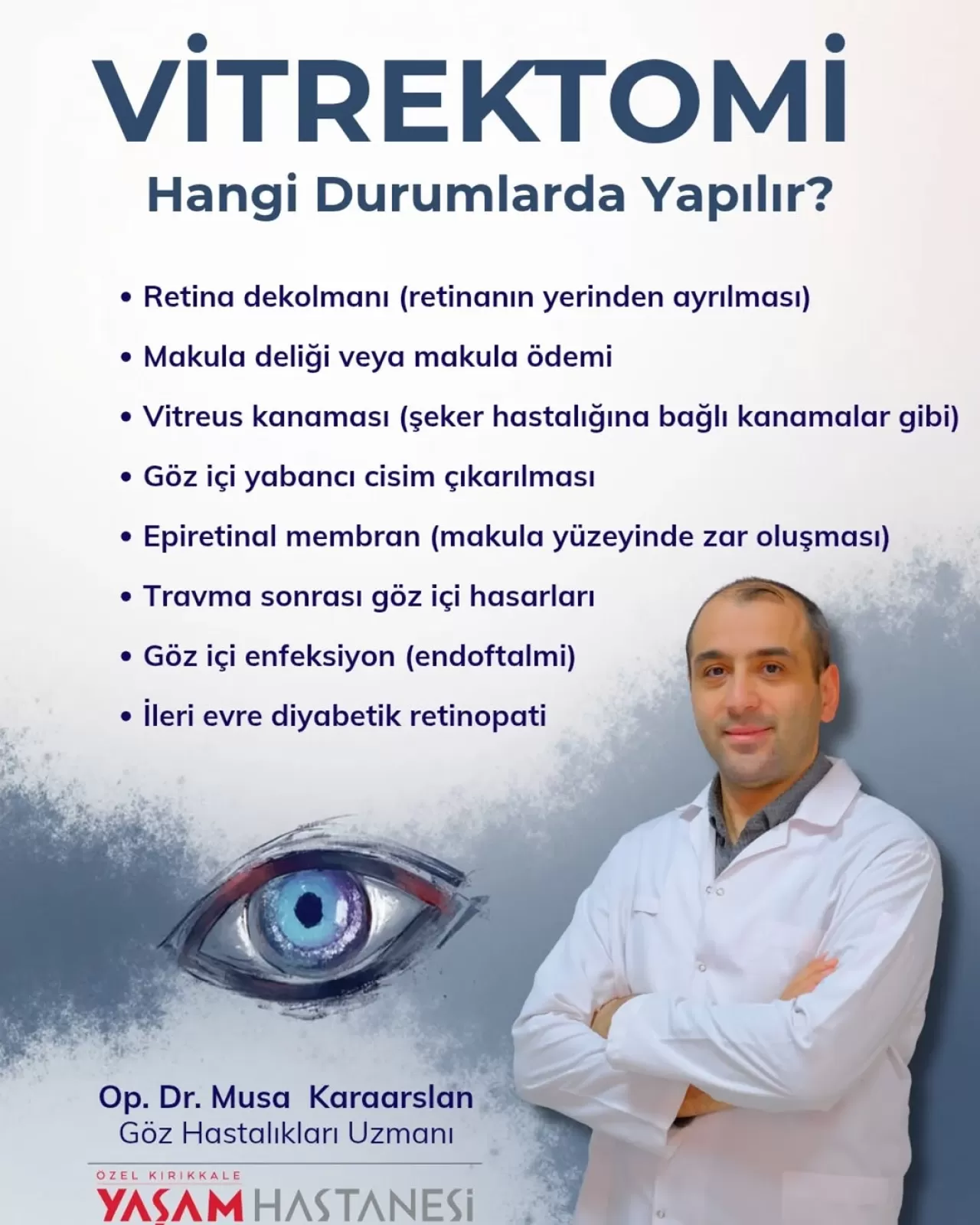 Vitrektomi Ameliyatı: Göz İçi Hastalıkların Tedavisinde Çözüm