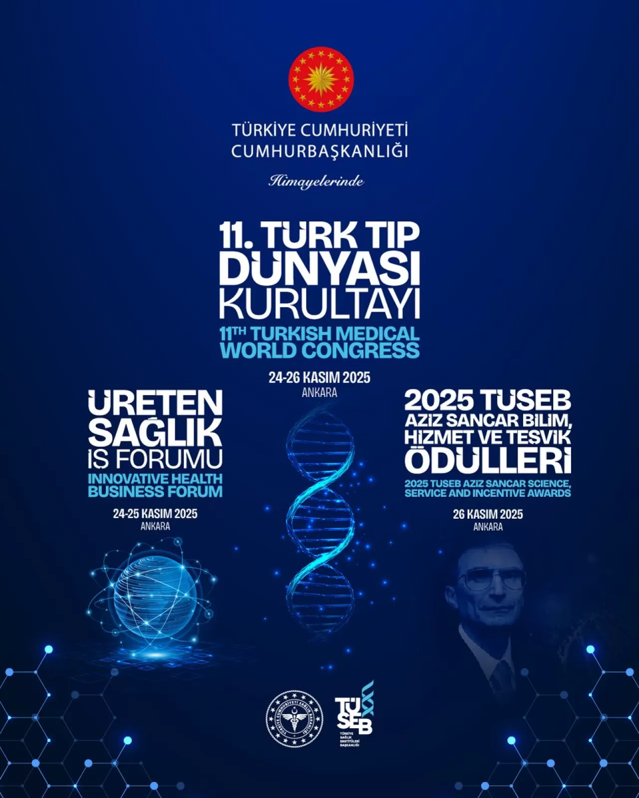 Türk Tıp Dünyası Kurultayı 2025'te Ankara'da Düzenlenecek
