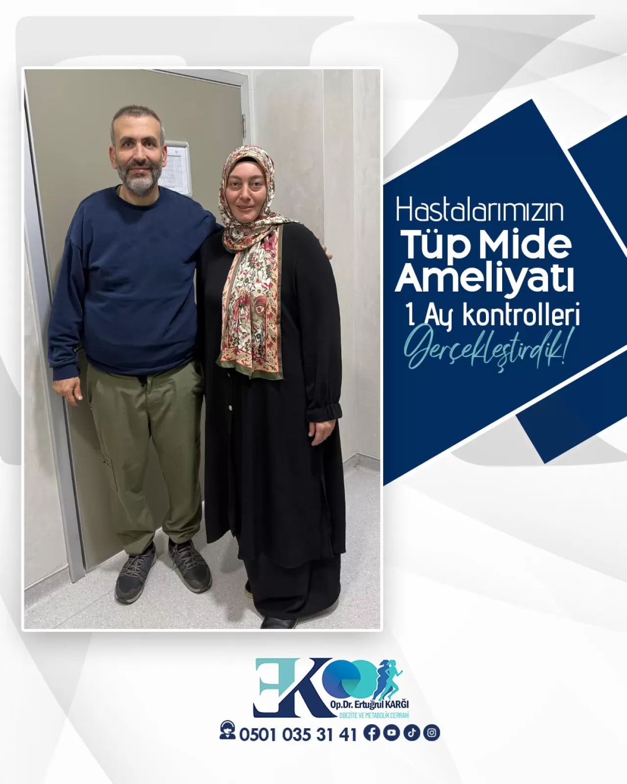 Obezite Cerrahisi Sonrası Kontroller: Tüp Mide Ameliyatı Takibi