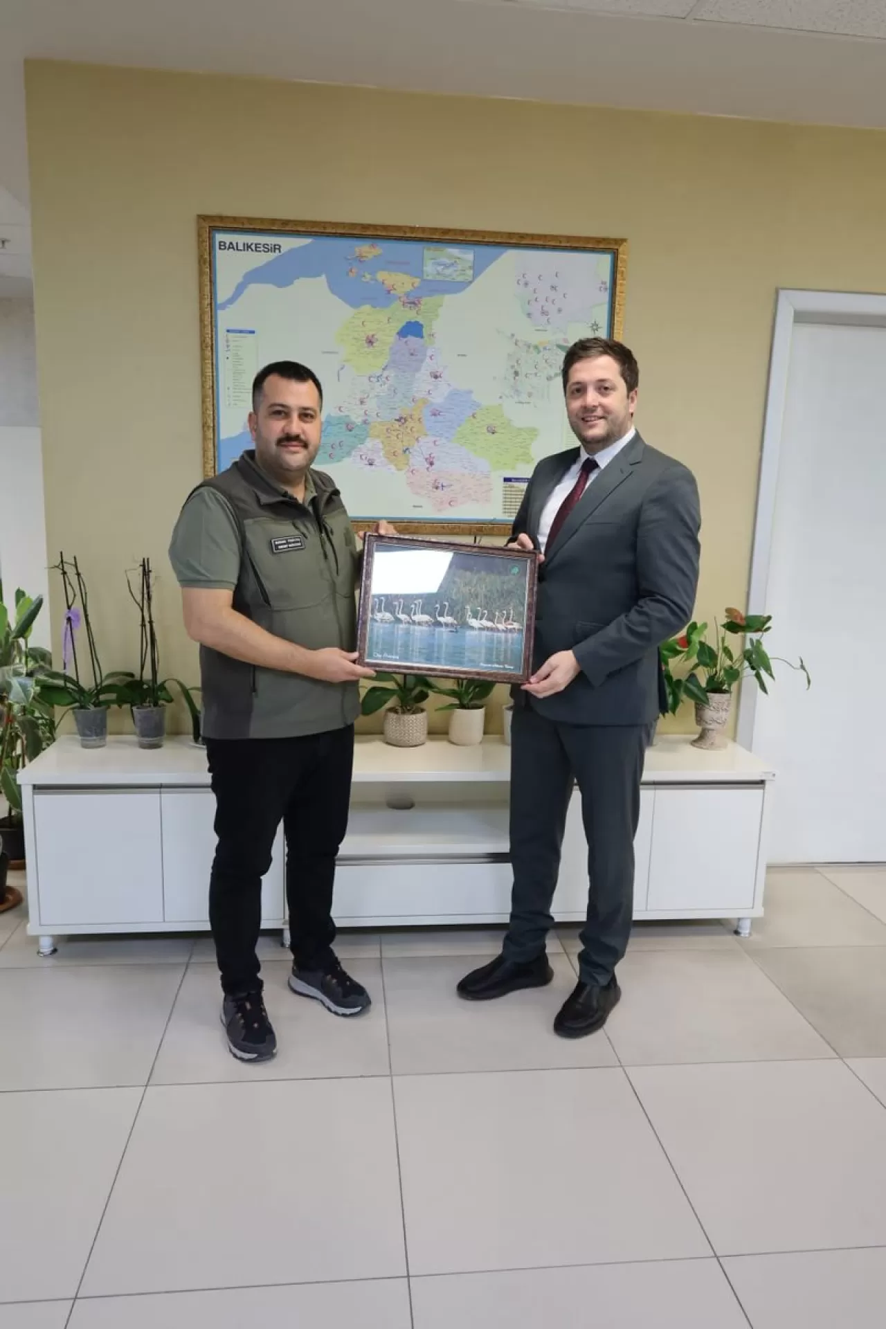 Balıkesir İl Sağlık Müdürü Dr. Miraç Çavdar'a Hayırlı Olsun Ziyareti