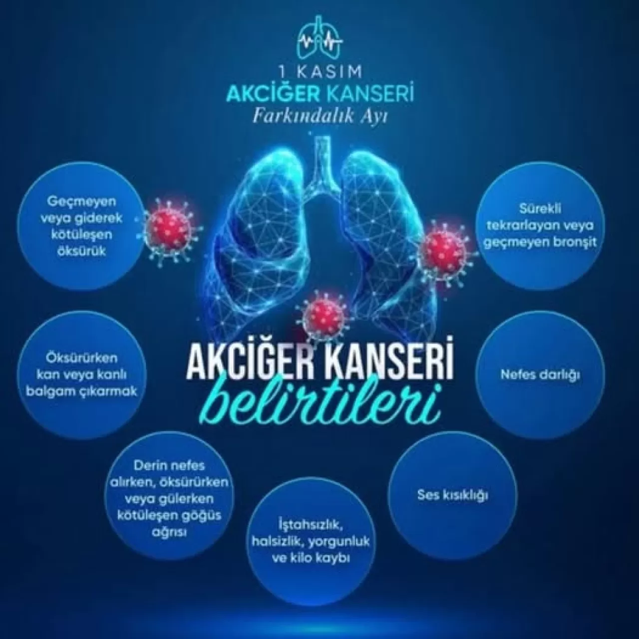 Karaman'da Akciğer Kanseri Farkındalık Ayı: Tütün Ürünlerinden Uzak Durun Çağrısı