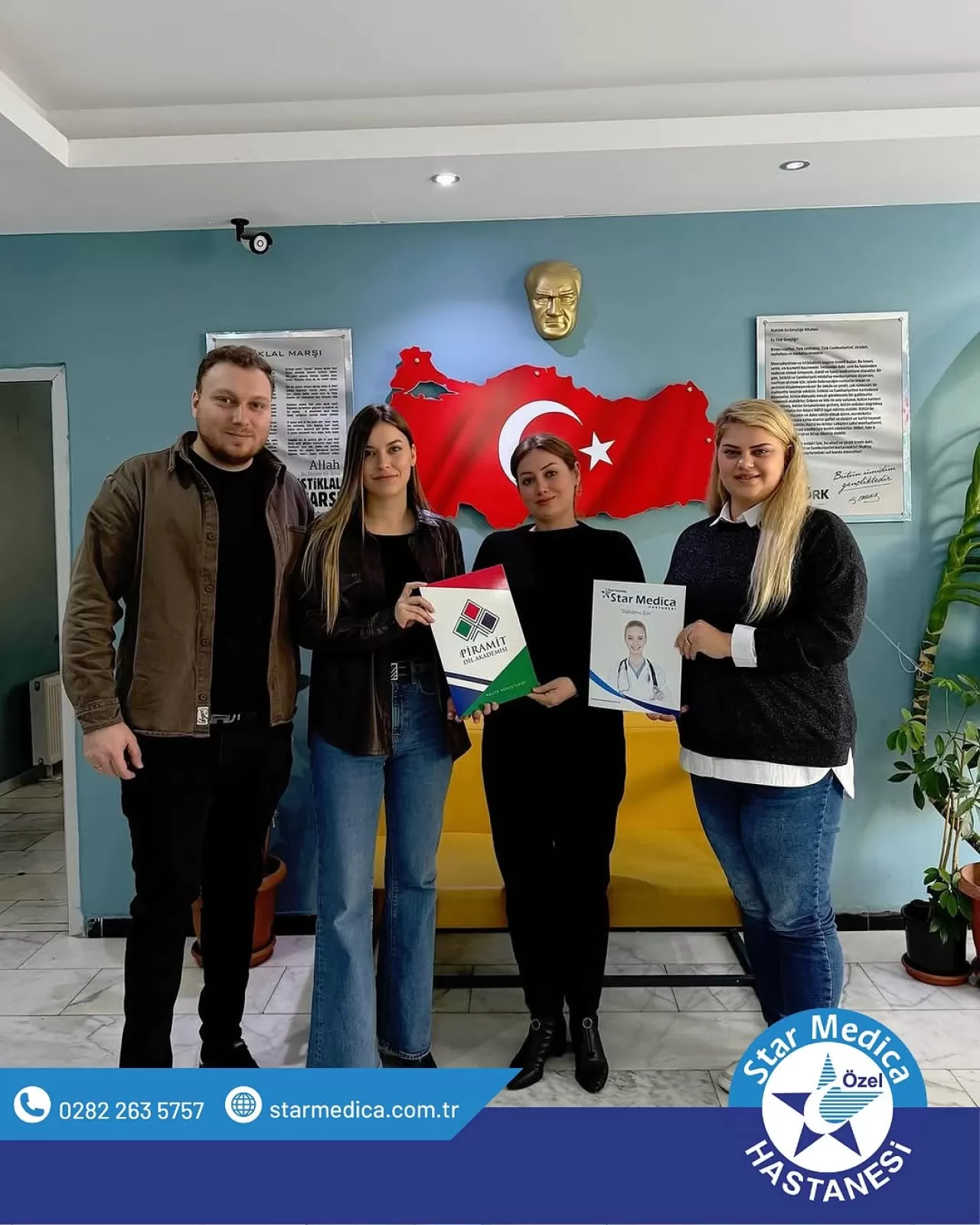 Özel Star Medica Hastanesi ve Piramit Dil Akademisi Arasında İndirim Protokolü